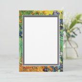 Frühling, Sommerblanke Einladung, van Gogh Einladung (Stehend Vorderseite)