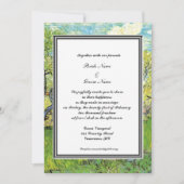 Frühling, Sommerhochzeit. van Gogh Einladung (Vorderseite)