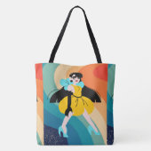 Frühling, Stil Tasche (Rückseite)