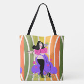 Frühling, Stil Tasche (Rückseite)