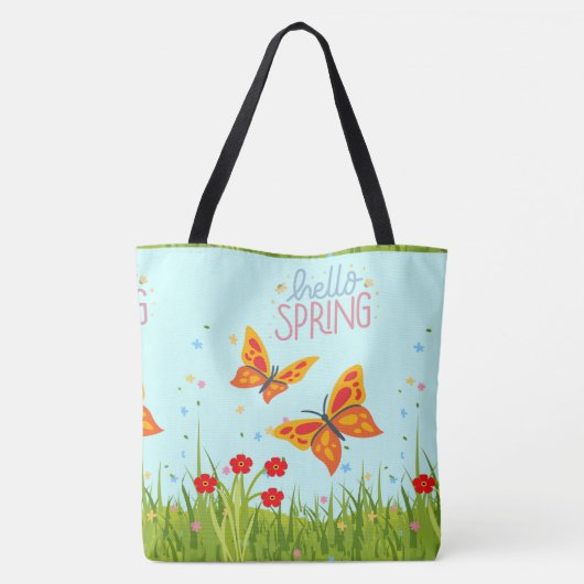 Frühling, Stil Tasche (Rückseite)