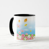 Frühling Tasse (Vorderseite Links)