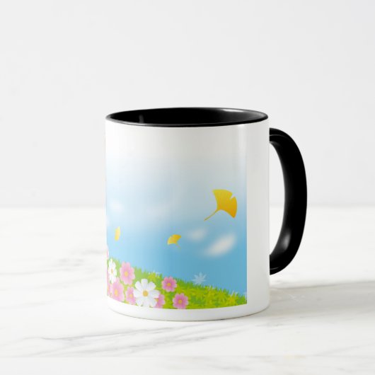 Frühling Tasse (VorderseiteRechts)