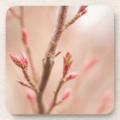 Frühling träumt Korken-Untersetzer Getränkeuntersetzer (Vorderseite)