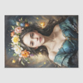 Frühling und Freude kommen Seidenpapier (Vorderseite)