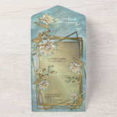 Frühling und Sommer blühen Florals All In One Einladung (Außenbereich)