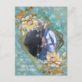 Frühling und Sommer blühen Florals Ankündigungspostkarte