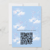 Frühling und Sommer blühen Florals Einladung (Rückseite)