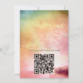 Frühling und Sommer blühen Florals Einladung (Rückseite)