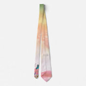 Frühling und Sommer blühen Florals Krawatte (Rückseite)