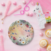 Frühling und Sommer blühen Florals Pappteller (Party)
