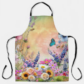 Frühling und Sommer blühen Florals Schürze (Vorderseite)