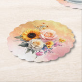 Frühling und Sommer blühen Florals Untersetzer (angewinkelt)