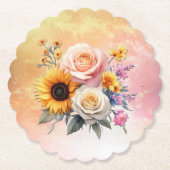 Frühling und Sommer blühen Florals Untersetzer (Vorderseite)