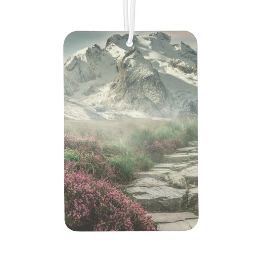 Frühling und Winter Autolufterfrischer (Rückseite)