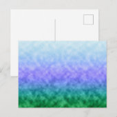 Frühling unter dem Himmel Postkarte (Vorne/Hinten)