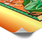 Frühling von Alfons Mucha ~ 1900 ~ Poster (Ecke)