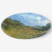 Frühling von Claude Monet Pappteller (Schrägansicht)