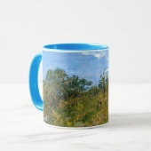 Frühling von Claude Monet Tasse (Vorderseite Links)