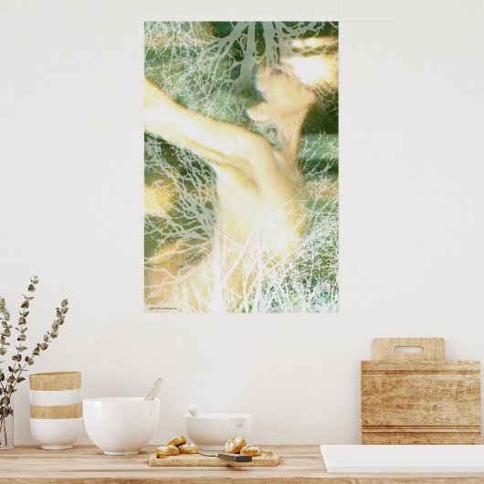 Frühling von Gregory Gallo Poster (Küche)