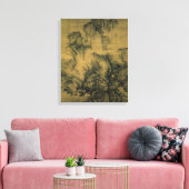 Frühling / von Guo Xi / Leinwanddruck (Insitu (Wohnzimmer))