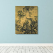 Frühling / von Guo Xi / Leinwanddruck (Insitu (Holzboden))