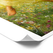 Frühling von William Savage Cooper Poster (Ecke)