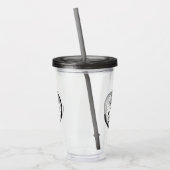 Frühling-Wappen Acryltrinkbecher (Links)