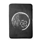 Frühling-Wappen Badematte (Vorderseite Vertikal)