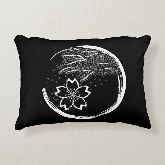 Frühling-Wappen Dekokissen (Vorderseite)