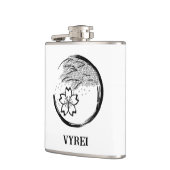 Frühling-Wappen Flachmann (Links)