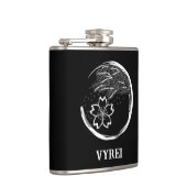 Frühling-Wappen Flachmann (Rechts)