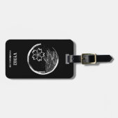 Frühling-Wappen Gepäckanhänger (Vorderseite horizontal)