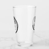 Frühling-Wappen Glas (Rechts)