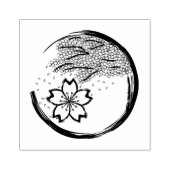 Frühling-Wappen Gummistempel (Prägung)