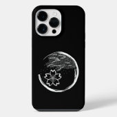 Frühling-Wappen iPhone Hülle (Rückseite)