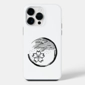 Frühling-Wappen iPhone Hülle (Rückseite)