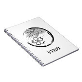 Frühling-Wappen Notizblock (Rechte Seite)