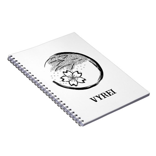 Frühling-Wappen Notizblock (Rechte Seite)