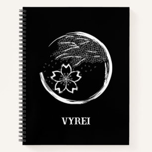 Frühling-Wappen Notizblock