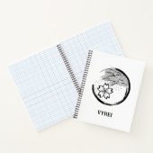 Frühling-Wappen Notizblock (Innenseite)