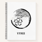 Frühling-Wappen Notizblock (Vorderseite)