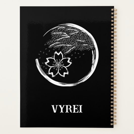 Frühling-Wappen Planer (Rückseite)