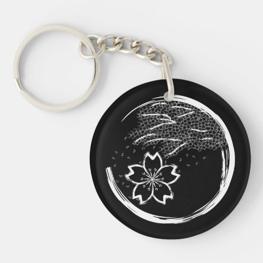 Frühling-Wappen Schlüsselanhänger (Vorderseite)