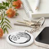 Frühling-Wappen Schlüsselanhänger (Vorderseite rechts)