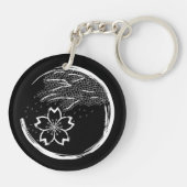 Frühling-Wappen Schlüsselanhänger (Rückseite)