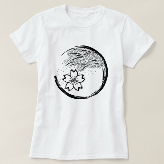 Frühling-Wappen T-Shirt (Design vorne)