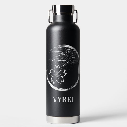 Frühling-Wappen Trinkflasche (Vorderseite)