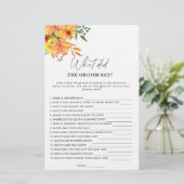 Frühling Was hat der Bräutigam gesagt Brautspiel (Stehend Vorderseite)