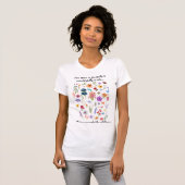 Frühling Wildblumen Schwarze Haare Würdigung Tee (Vorne ganz)